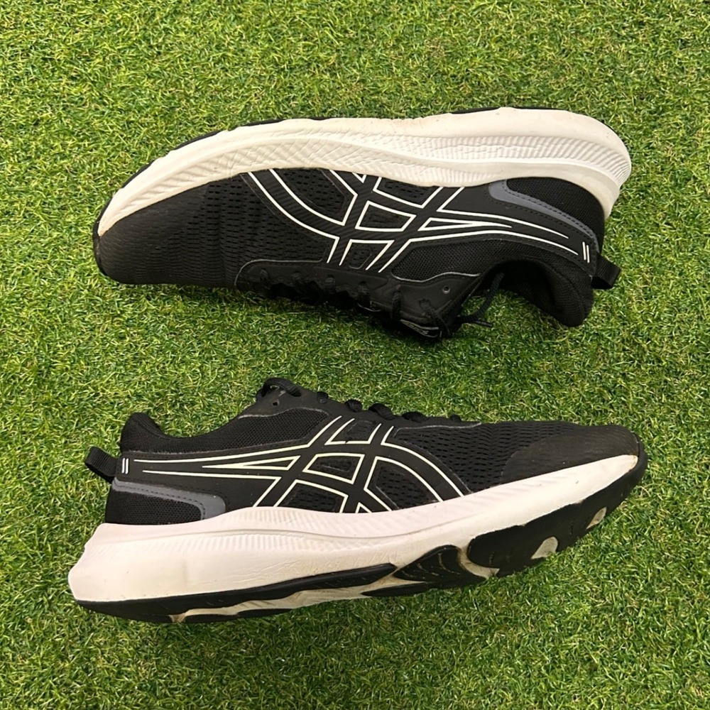 Asics‎ Gel-Contend 8 Mens Running Shoes Black White 1011B492 Size 8